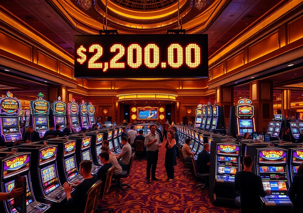 Mohegan Sun 잭팟 당첨