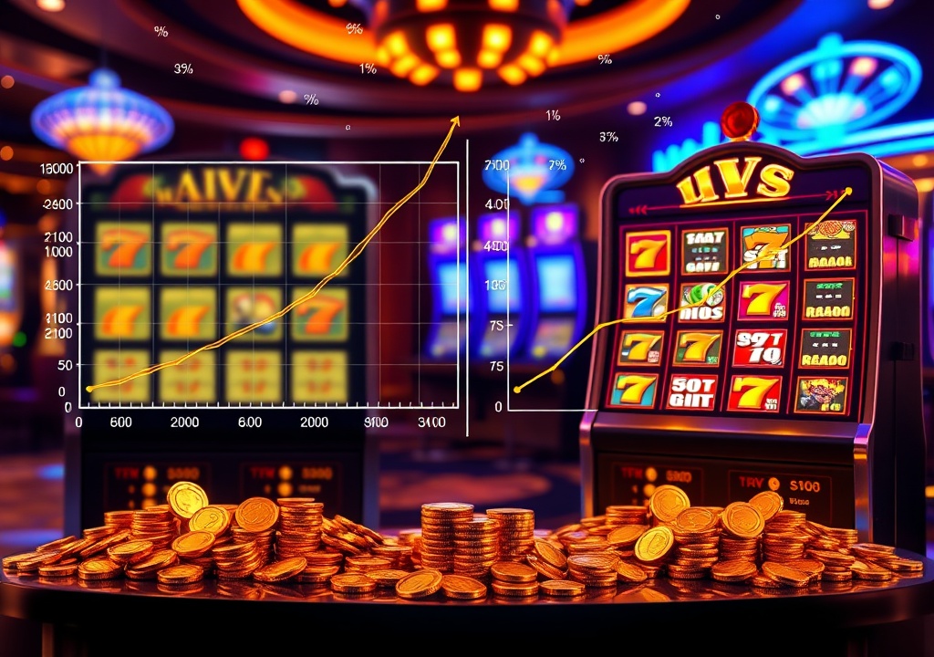 잭팟 슬롯과 일반 슬롯의 수익곡선 비교 잭팟 슬롯