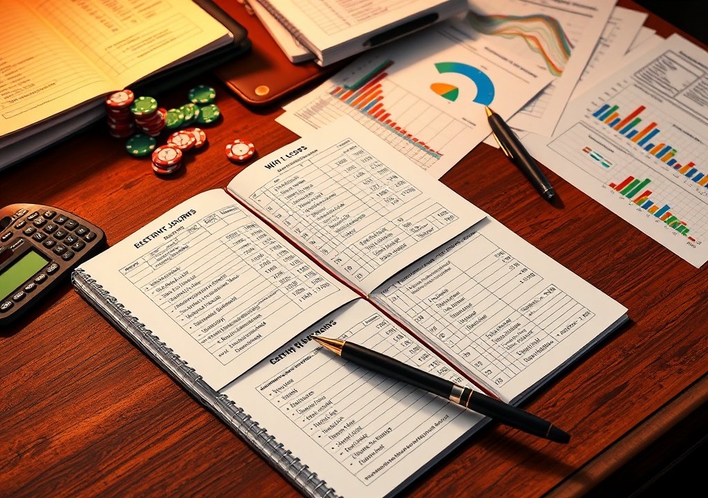 카지노 배팅 기록지